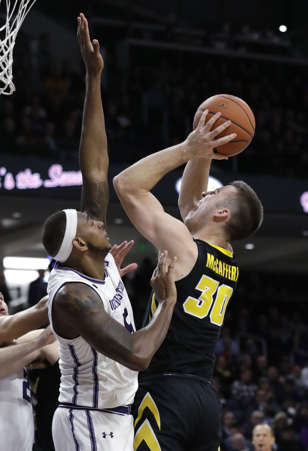 Iowa Northwestern Basketball